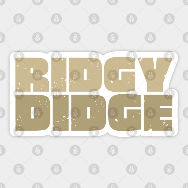 Ridgy Didge Sticker by Timeless Chaos